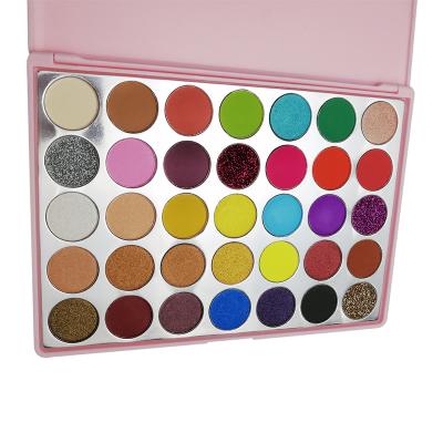 China Wholesale Waterproof Make Up Eyeshadow Private Label 35 Color Eyeshadow Makeup for sale