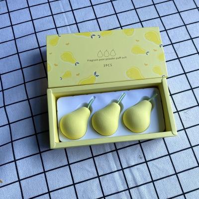 China Multifunctional Eco-Friendly Custom Logo Makeup Sponge Microfiber Flat Soft Sponge Set Non Free Latex Makeup Sponge for sale