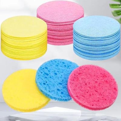 China Factory Supplier Multifunctional Reusable Face Wash Sponge Compressed Cellulose Facial Cleansing Sponge for sale