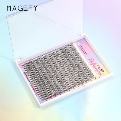 China 3D 4D 5D 6D 7D 8D 10D Bulk Premade Feather Fans Russian Volume Lashes 0.05 0.07 0.10 Mega Eyelash Extensions for sale