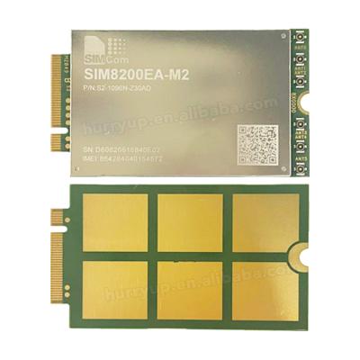 China SIM8200EA-M2 wireless module, SIM8200EA SIM8200 wireless communication module 4Gbps/500Mbps 5G communication module antenna 6 version for sale