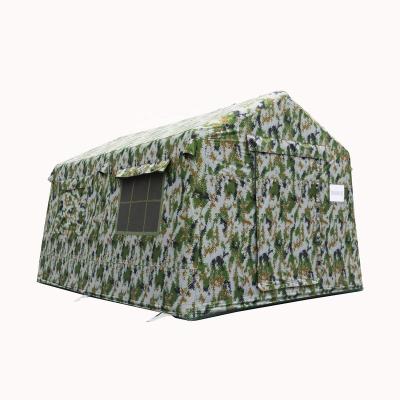 China Manufacturer Camouflage / Field Game The Polyester Emergency Outdoor Waterproof Shelter Tent Directly for sale