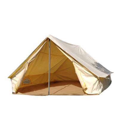 China Factory direct outdoor waterproof diagonal tying type folding and quick four season family Oxford luxury light outdoor tent for sale