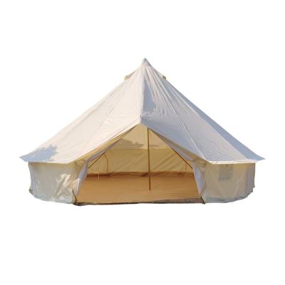 China Straight Tying Type Tent Circular Part For Mounting Luxury Waterproof Outdoor Camping Multi Colored Bell Tent for sale