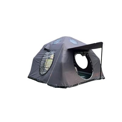 China Diagonal tying type wholesale hot sale factory price travel custom outdoor inflatable camping tent for sale