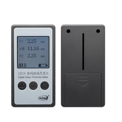 China LS210 Digital LS210 Glass Thickness Meter Glass Thickness Gauge for sale