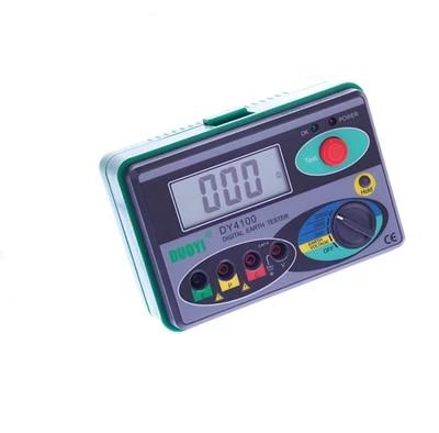 China Measuring Range Real Digital 0-2000ohm Earth Tester DY4100 Ground Resistance Tester Meter DY4100 for sale