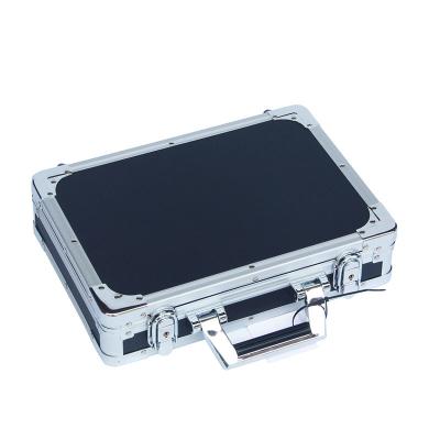 China Pedal Case Waterproof Locking Aluminum Durable Hard Small Carry Guitar Parts Case Tools With Pedal Mounting Aluminum Attachment Equipment Box for sale