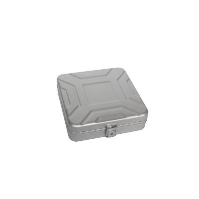 China Small Waterproof Aluminum Tool Case Tool Box Silver Carrying Foil for sale