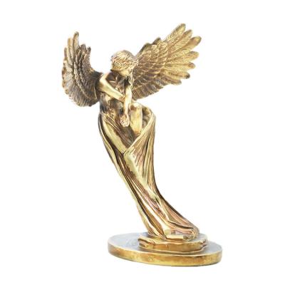 China Europe's Redemption Angel Coming Resin Ornaments Angel Soars Angel Sculpture Statue for sale