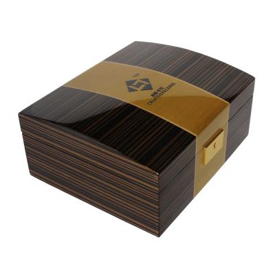 China Wholesale Backup Spanish Cedar Wooden Cabinet Furniture Cigar Humidors/Humidifier for sale