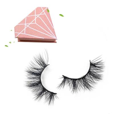 China Long Natural Mink Hair Lashes Volume False Eyelashes From Eyelash Manufacturers for sale