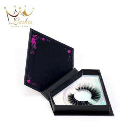 China Wholesale Soft Natural Long Mink Eyelashes False Eyelash Packaging Best Quality Handmade Natural Mink Eyelash for sale