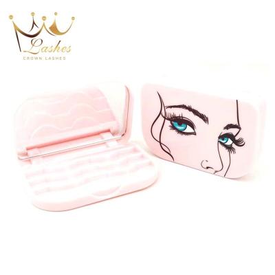 China Private Label Wholesale Soft Natural Mink Eyelashes Custom Eyelash Box Low Price Mink Eyelash for sale