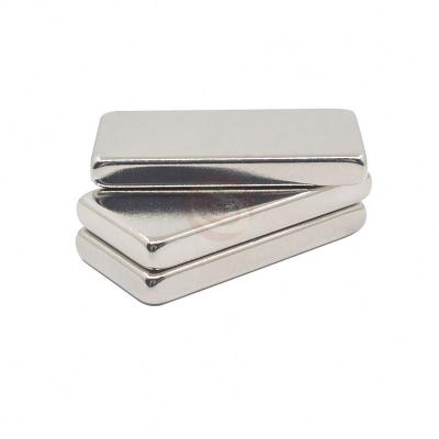 China Industrial Magnet Stock 40X20x5 Strongest Block Neodymium Magnet Super Strong for sale