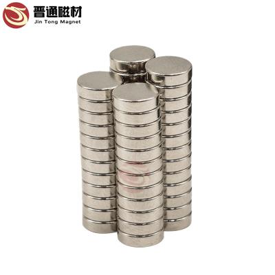 China Industrial Round Magnet 15 x 5 Neodymium Cylinder Magnet Industrial Generators Disc Rare Earth Magnet for sale