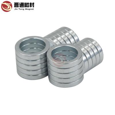 China Customized Industrial Neodymium Ring Shaped Magnet Ring Magnet Industrial Neodymium Magnetic Ring Large for sale