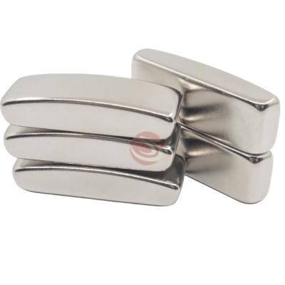 China Industrial Magnet 25YEARS Customized Arc Neodymium Magnet N35SH N50M Permanent NdFeB Magnet Use For Motors for sale