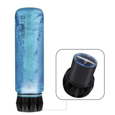 China 32 oz Viable Tritan Bpa Free Protein Sports Motivation Water Bottle with Blender Function for sale