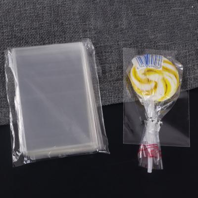 China New Recyclable Custom Lollipop Candy Packing Opp To Bag Flat Opp Bag Plastic Resealable Pouch for sale