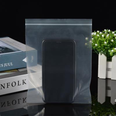 China Recyclable Low Moq Manufacturer Custom Zipper Pack Clear Zip Lock Plastic Bags Packaging for sale