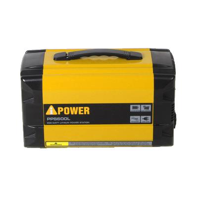 China Durable Aipower PPS600L 500W 220V Fast Charging Support Portable Power Station for sale