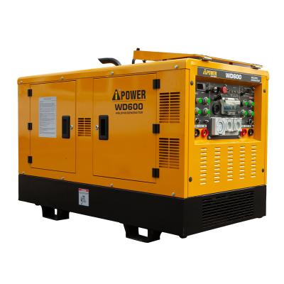 China iPOWER Diesel Generator Workstation 15KW Generator Welding Machine Diesel Welding Machine Price WD300 for sale