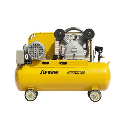 China Aipower Japan V Belt Lubricated Air Compressor Mini Car Air Compressor for sale