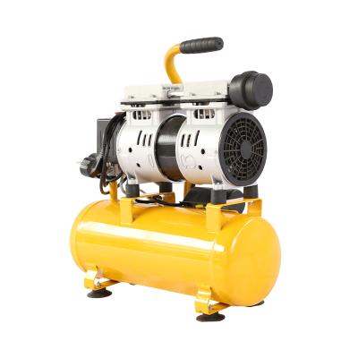 China Ipower 8L Air Compressor Air Pump Oil Free Compressor Oil Free Silent Low Noise for sale