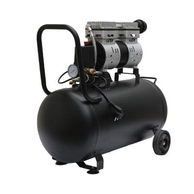 China Aipower SC012-050 Oil Free 50L Portable Direct Drive Oil Free 1.5 Hp Air Compressor for sale