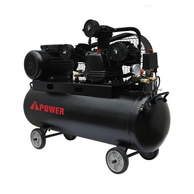 China Aipower SW102-170 10hp 170L 220v Lubricated Belt Driven Screw Air Compressor for sale