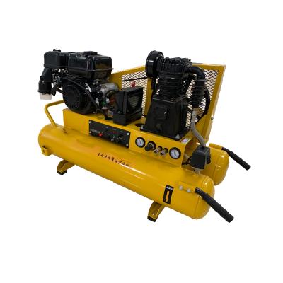 China Tires Lubricated Air Compressor 8 Bar Air Compressor Pcp 40L 3HP Air Compressor Europe for sale