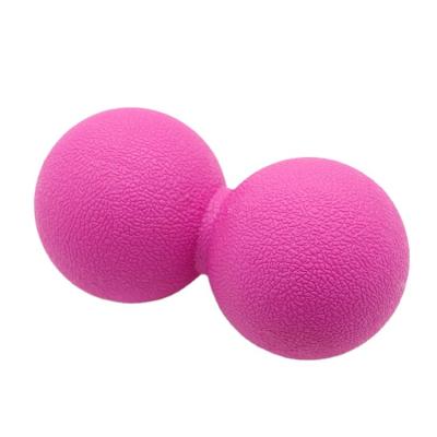 China New Style Low Price Double Band Peanut Massage Custom Logo Mini Yoga Ball Durable Ball For Muscle Relax for sale