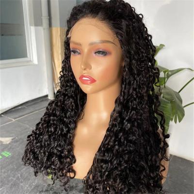 China Neobeauty Pixie Curl Raw 5x5 Hd Lace Closure Wig Human Hair Natural Color for sale