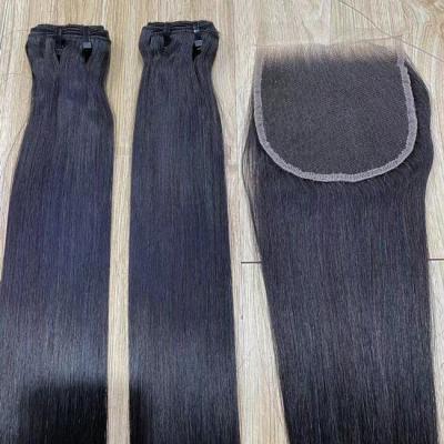 China Super Double Drawn Virgin Hair Raw Indian Hair Human Hair Weave Bundles Bone Straight Wholesale Vendors for sale