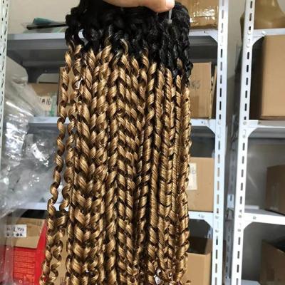 China Highlight Double Weft Pixie Curls Human Hair Bundles Extensions 10Inch-26 Inch for sale