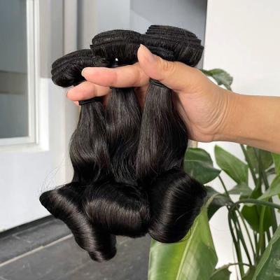 China Super Double Drawn Bouncy Funmi Hair Egg Curl Raw Unprocessed Vietnamese Wig Vendors for sale