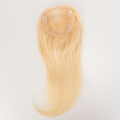 China 613 Blonde Female Women'S Toupee Wigs 5x5 5x7 Swiss Lace Front Toppers Brazilian Human Hair for sale