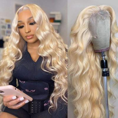 China Unprocessed Human Hair 613 Wig Human Hair Russian Blonde Color Wigs for sale