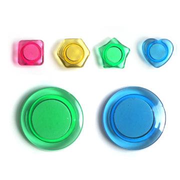 China Speaker Magnet Colorful Magnetic Paper Holder, Push Pin Magnet, Magnet for Whiteboard for sale