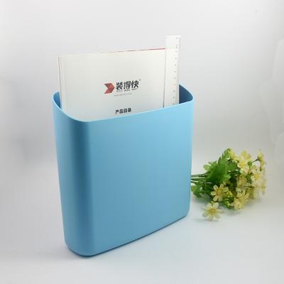 China Amazon Fiber Stocked Magnetic Trash Bin For Laundry Room Trash Can With Magnetic for sale