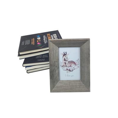 China Rectangular Handmade Luxury ODM OEM Luxury 3D Photo Frame Classical Home Decor Wooden MDF Art Picture Photo Frame for sale