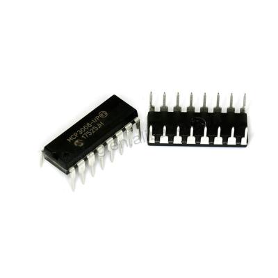 China - Jeking MCP3008 2.7V 4-Channel/8-Channel 10-Bit A/D Converter IC MCP3008-I/P with SPI Serial Interface for sale