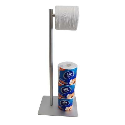 China Modern Free Standing Toilet Paper Roll Holder Toilet Paper Roll Holder Floor Toilet Roll Holder for sale