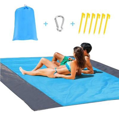 China New Design Durable 2021 Hot Sale Fashion Portable Sand Camping Picnic Free Blanket for sale