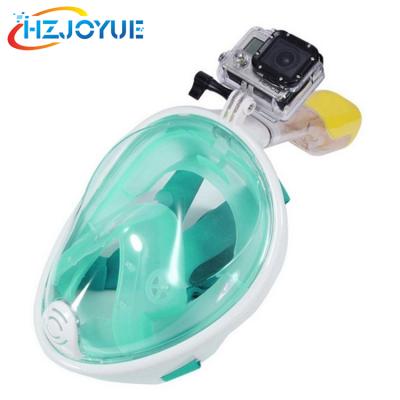 China Comfortable Adult Scuba Diving Full Face Silica Gel Breathing Full Face Breathing Mask Swimming Oxygen Mask for sale