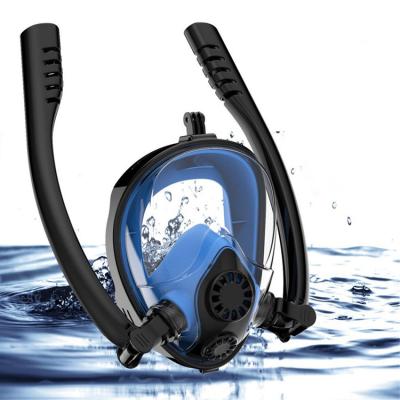 China High Quality Modern Style Swimming Diving Snorkeling Large Visual Field With Snorkel Anti Fog Diving Equipment Dive Mask for sale