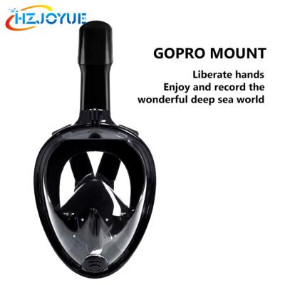 China Comfortable Feeling 180 Degree Mask Full Face Scuba Diving Equipment Swimming Swimming Snorkeling Mask 180 Degree Customized Swimming Mask for sale