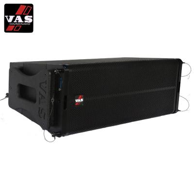 China Stage Performance Outdoor Activity / Concert Dual Line Full Array Professional DJ Sound System LA 210 10 Inch Neodymium Speaker Installation for sale