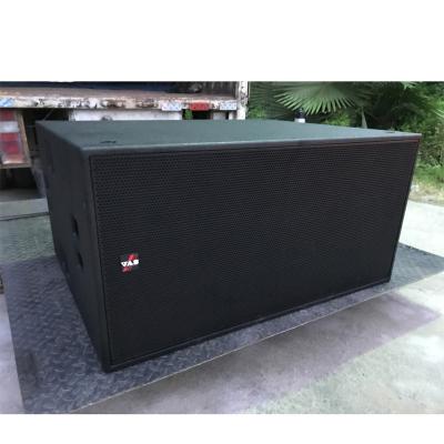 China Dual 18 2000W Club Bar Popular Stage Performance / B2 Inch Professional Outdoor Activity Powerful Large SPL Subwoofer for sale